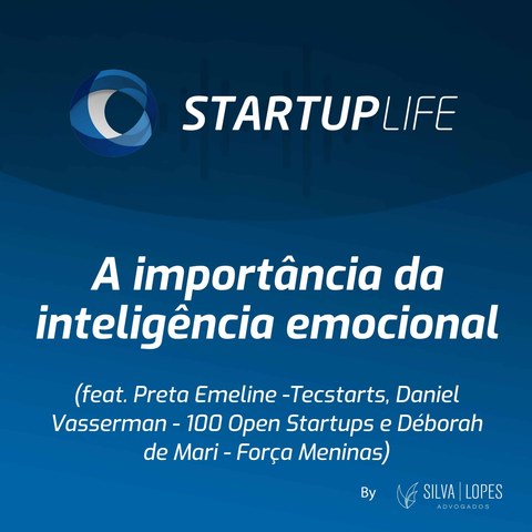Capa do episódio sobre inteligência emocional do podcast Startup Life